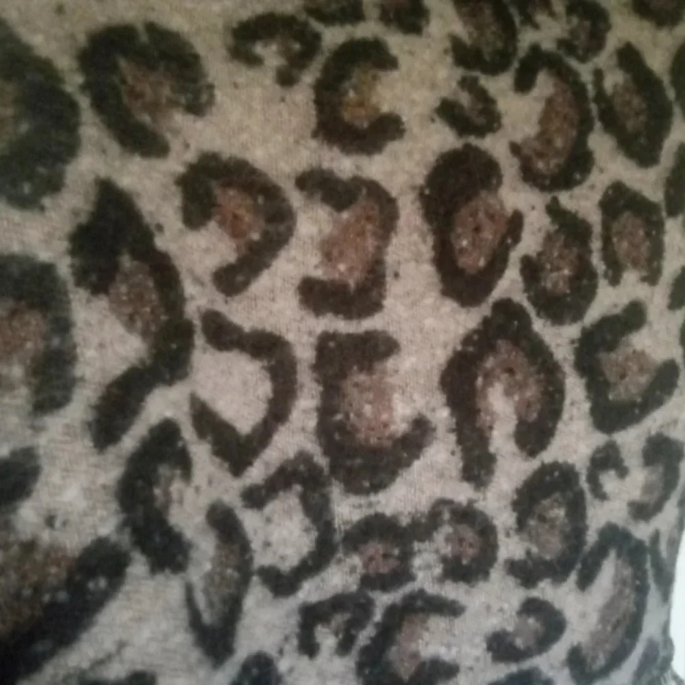 Unbranded Textured With Fringe Leopard Print Oversized Blanket Scarf